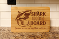 Shark mini cutting board 9” x 7”